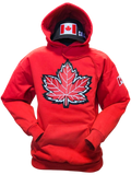 Canada Hoodie Mighty Maple Red Made In Canada