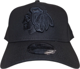 Chicago Blackhawks 9FORTY A-FRAME Blackout