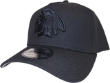 Chicago Blackhawks 9FORTY A-FRAME Blackout