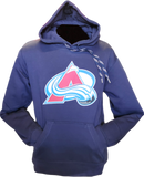Colorado Avalanche Embroidered Crest Hoodie Navy