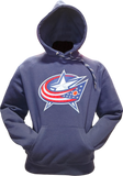Columbus Blue Jackets Embroidered Crest Hoodie Navy