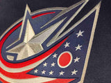 Columbus Blue Jackets Embroidered Crest Hoodie Navy