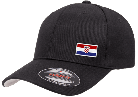 Croatia Cap Black FLEXFIT®