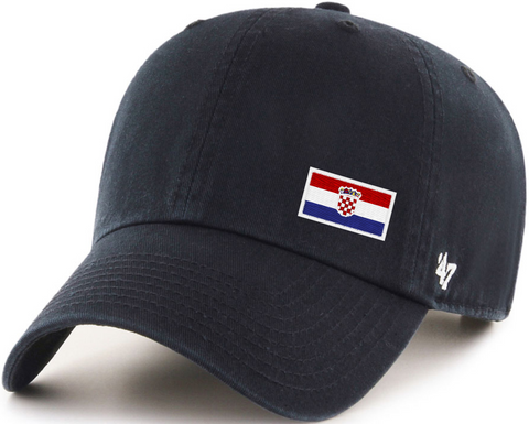 Croatia Cap Black '47 Brand