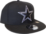 Dallas Cowboys New Era 9Fifty Snapback Black And White