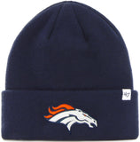 Denver Broncos Raised Cuffed Knit Toque
