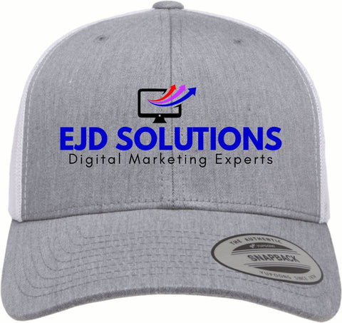 EJD Solutions Trucker Heather White