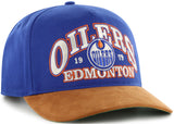 Edmonton Oilers '47 Break Wood Hitch Snapback