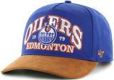 Edmonton Oilers '47 Break Wood Hitch Snapback
