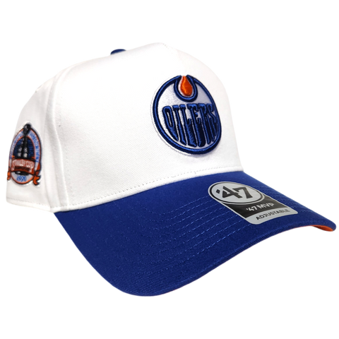 Edmonton Oilers 47 White Sure Shot MVP Snapback More Than Just Caps Clubhouse