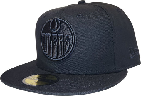 Edmonton Oilers NHL 59FIFTY Fitted Blackout