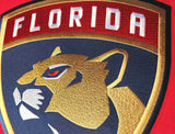 Florida Panthers Embroidered Crest Hoodie Red
