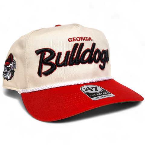 Georgia Bulldogs Rope Hat '47 Crosstown Script