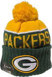 Green Bay Packers Fleece Lined Knit Pom Toque