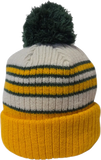 Green Bay Packers Traditional Stripe Pom Toque