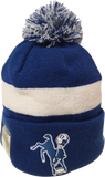 Indianapolis Colts Vintage NFL Cuffed Pom Toque