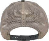 Irish Clover Trucker Plaid Snapback Forest Beige Orange