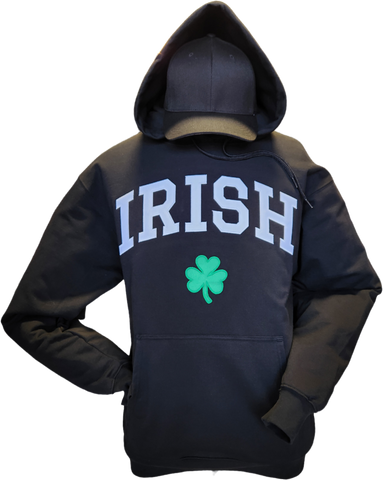 Irish Hoodie Classic Black