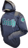 Irish Hoodie Gothic Premium Polyester Black