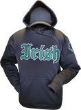 Irish Hoodie Gothic Premium Polyester Black