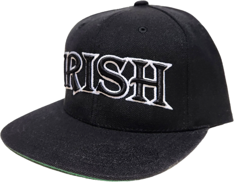 Irish Snapback Essence Black And White