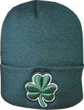 Irish Cuffed Beanie Dark Green