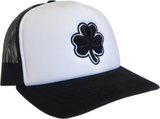 Irish Foamie Trucker White Black
