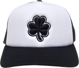 Irish Foamie Trucker White Black