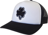 Irish Foamie Trucker White Black