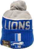 Detroit Lions Vintage 2016-2017 Sideline Knit Pom Toque