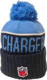 Los Angeles Chargers Sideline Knit Pom Toque
