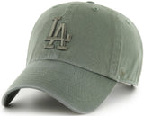 Los Angeles Dodgers '47 Clean Up Cap Moss Tonal