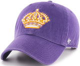 Los Angeles Kings Vintage Clean Up Cap Purple