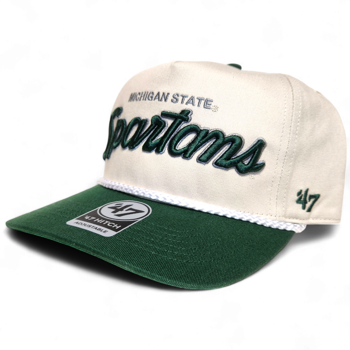 Michigan State Rope Hat 47 Crosstown Script More Than Just Caps Michigan state rope hat 47 crosstown script more than just caps