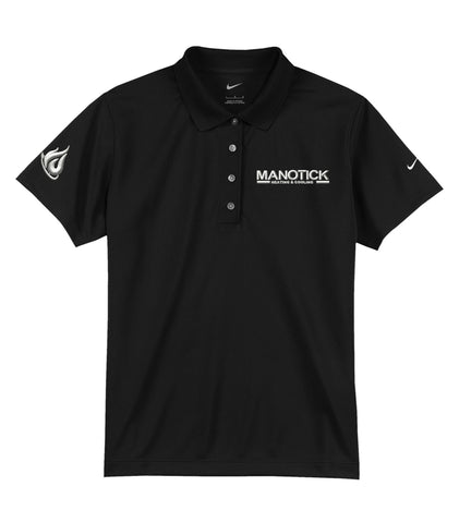 Manotick Heating & Cooling Polo 203697Nike Womens Black