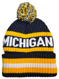 Michigan Wolverines '47 Bering Cuffed Knit Toque