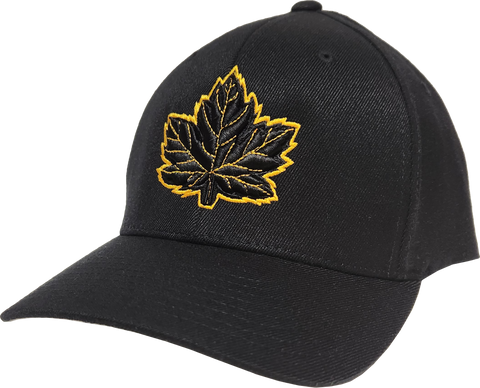 Canada Cap Mighty Maple Black Gold