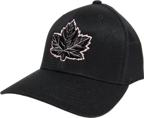 Canada Cap Mighty Maple Black Pink