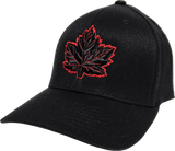 Canada Cap Mighty Maple Black Red