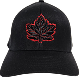 Canada Cap Mighty Maple Black Red