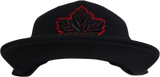 Canada Cap Mighty Maple Snapback Black Red