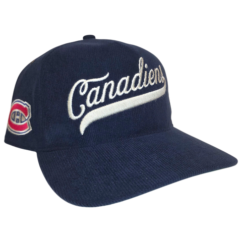 Montreal Canadiens '47 Golden Age Cord Strapback