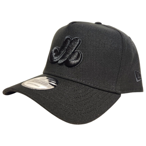 Montreal Expos 9FORTY A-FRAME Snapback Blackout