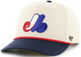 Montreal Expos '47 Natural TT Hitch Rope Snapback