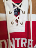 Montreal Canadiens '47 HPD Block Script Superior Lace Hoodie