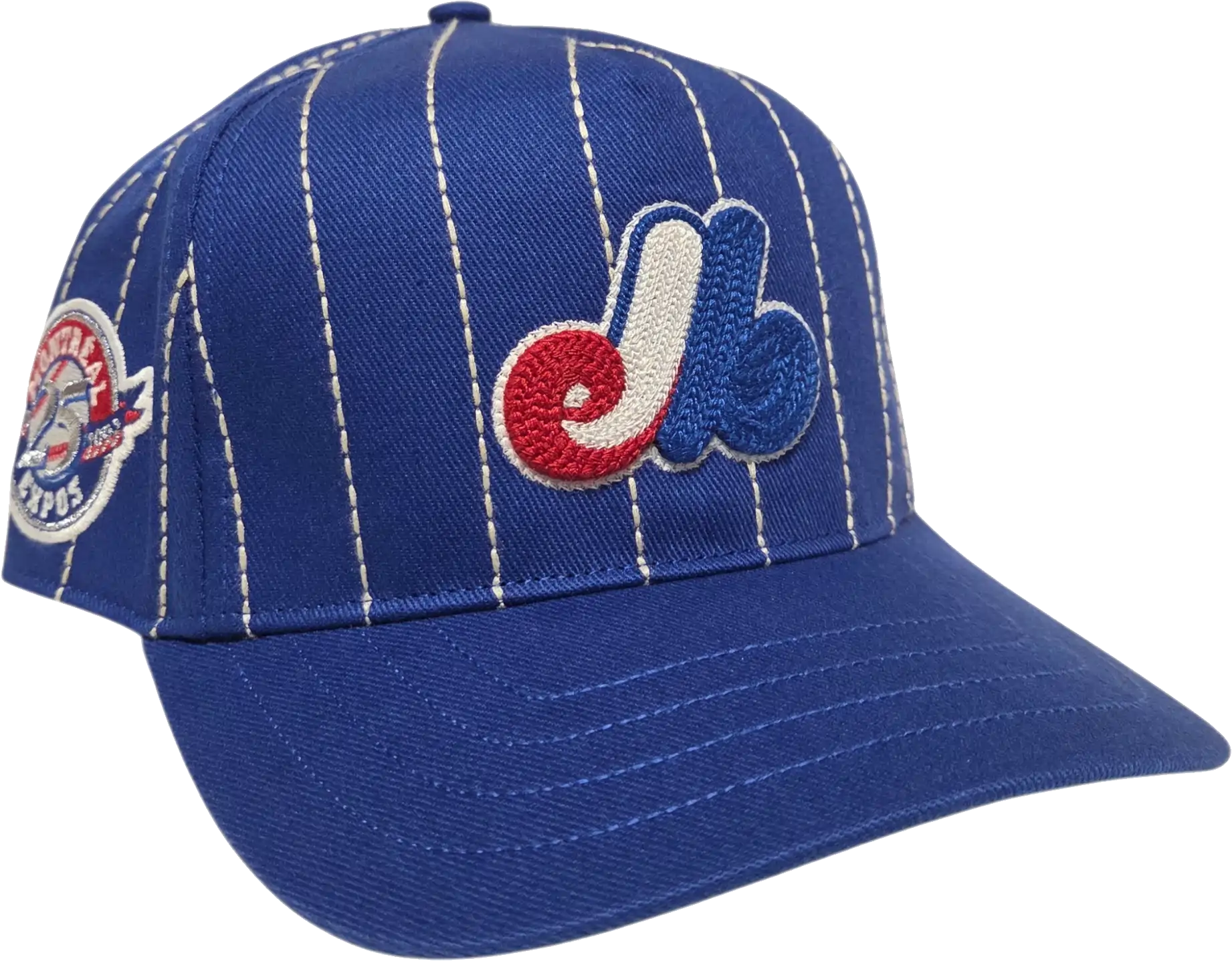 Montreal Expos '47 Rawlings Pinstripe Hitch Snapback – More Than