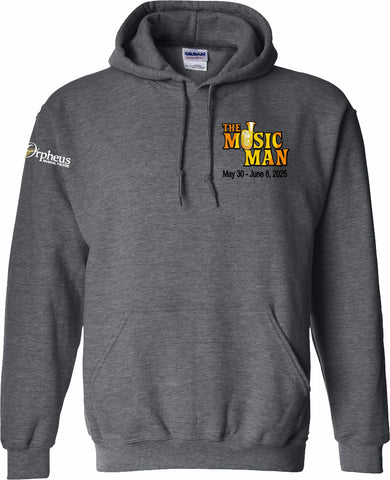 The Music Man Pullover Hood Dark Heather