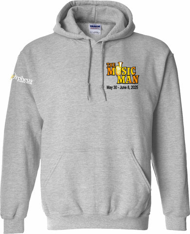 The Music Man Pullover Hood Sport Grey