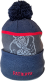 New England Patriots Retro Minuteman Pom Toque