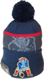 New England Patriots Retro Minuteman Pom Toque